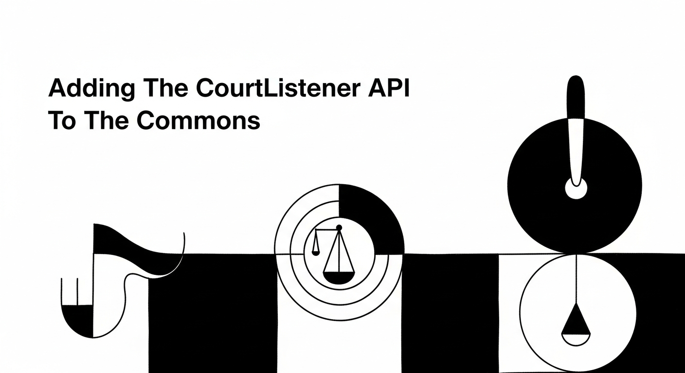 Adding The CourtListener API To The Commons