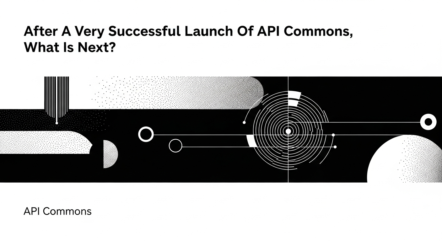 After A Very Successful Launch Of API Commons, What is Next?