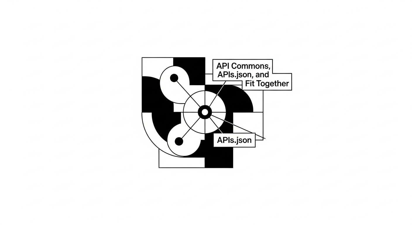 How API Commons, APIs.json, and APIs.io Fit Together