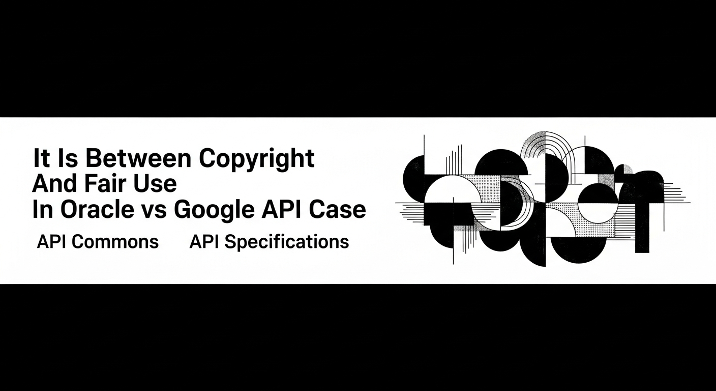 It Is Between Copyright And Fair Use In Oracle vs Google API Case